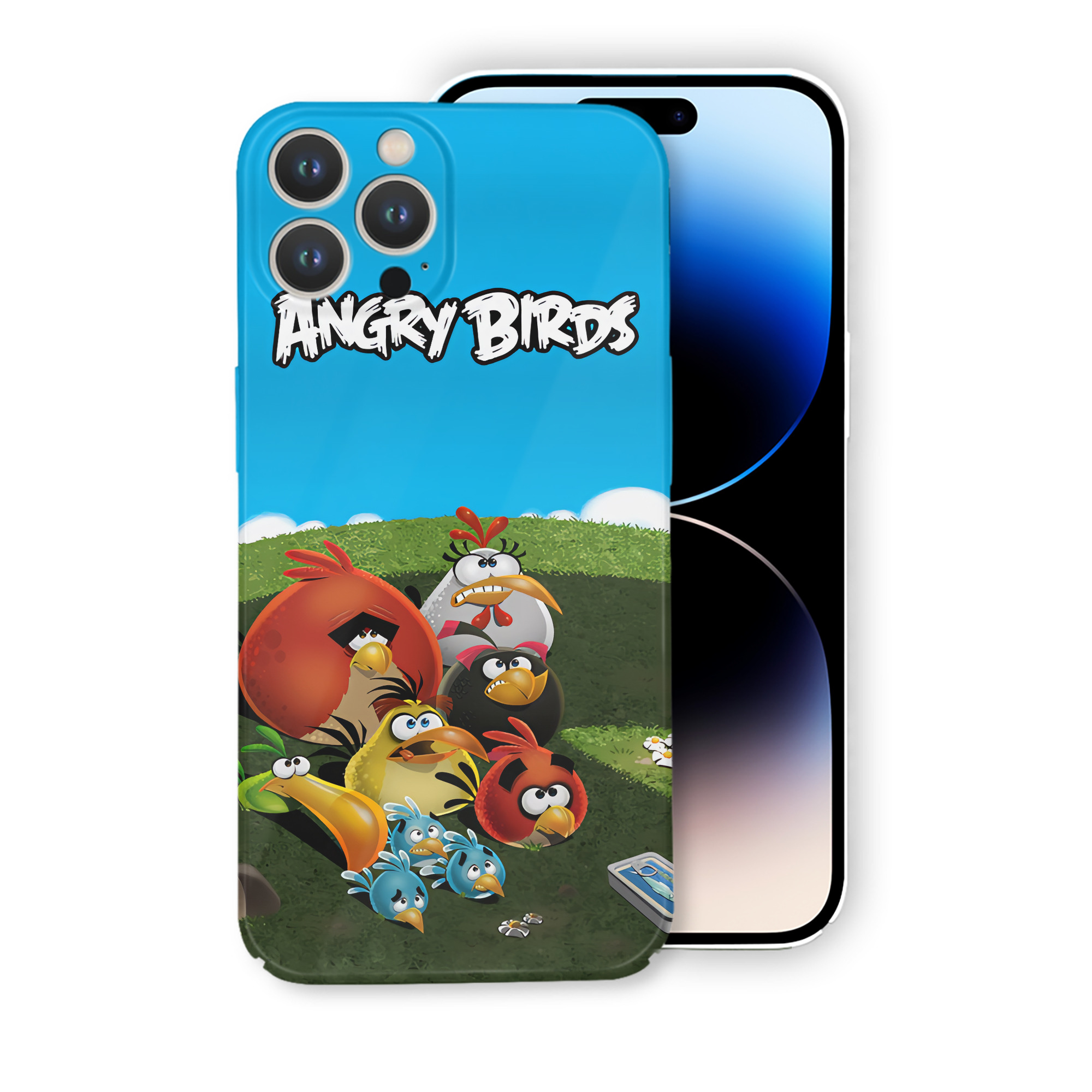 （画像用） Angry Birds アングリーバード 【iPhone 14シリーズ対応】ハードケース